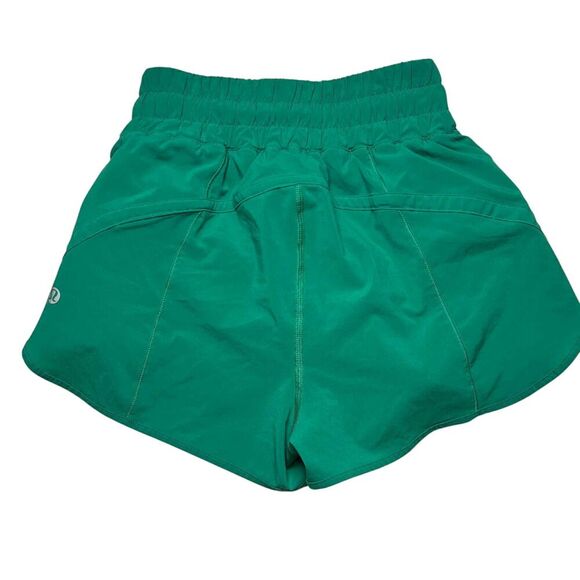 Lululemon Track That High-Rise Lined Short 3" *Cascadia Green - Picture 4 of 7